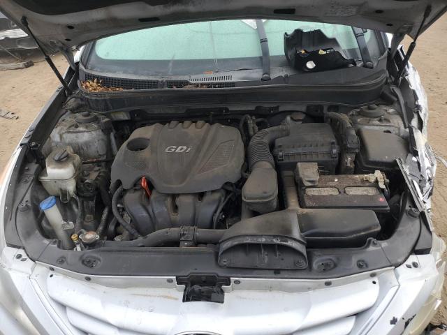 5NPEB4AC9DH533196 - 2013 HYUNDAI SONATA GLS SILVER photo 11