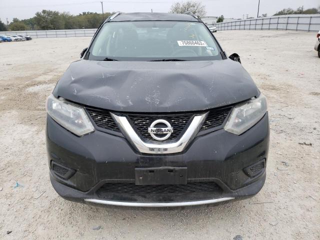 KNMAT2MT6GP613415 - 2016 NISSAN ROGUE S BLACK photo 5