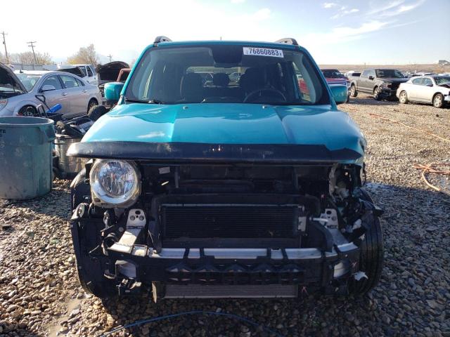 ZACNJBB16KPK41348 - 2019 JEEP RENEGADE LATITUDE TEAL photo 5