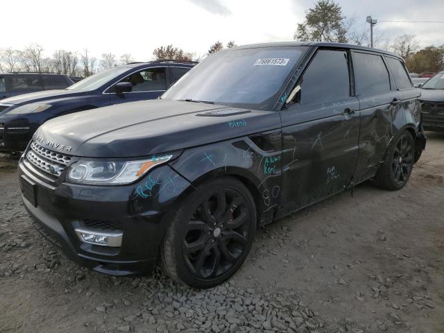SALWV2FE7HA132097 - 2017 LAND ROVER RANGE ROVE AUTOBIOGRAPHY BLACK photo 1