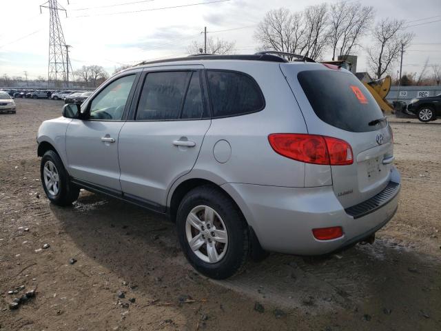 5NMSG73D89H271378 - 2009 HYUNDAI SANTA FE GLS GRAY photo 2