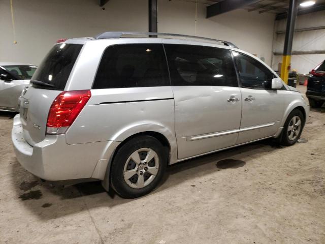 5N1BV28U59N107229 - 2009 NISSAN QUEST S SILVER photo 3