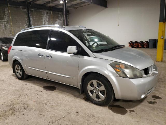 5N1BV28U59N107229 - 2009 NISSAN QUEST S SILVER photo 4