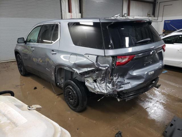 1GNERFKW8MJ235365 - 2021 CHEVROLET TRAVERSE LS GRAY photo 2