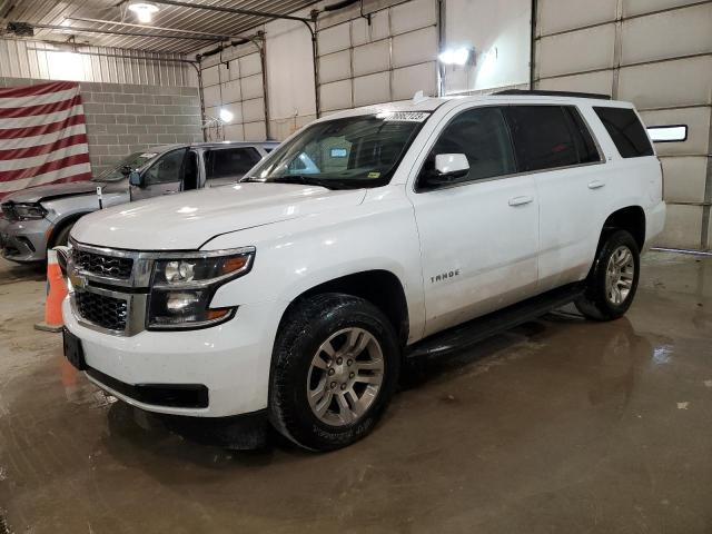 1GNSKBKCXLR309052 - 2020 CHEVROLET TAHOE K1500 LT WHITE photo 1