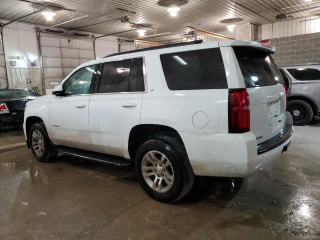 1GNSKBKCXLR309052 - 2020 CHEVROLET TAHOE K1500 LT WHITE photo 2