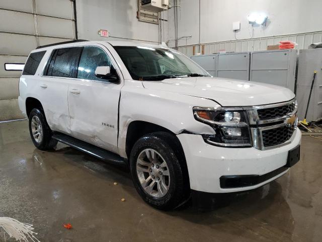 1GNSKBKCXLR309052 - 2020 CHEVROLET TAHOE K1500 LT WHITE photo 4