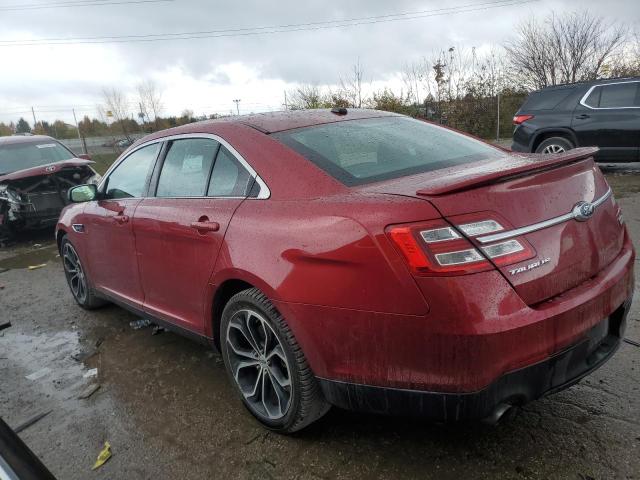 1FAHP2KT1DG144208 - 2013 FORD TAURUS SHO RED photo 2