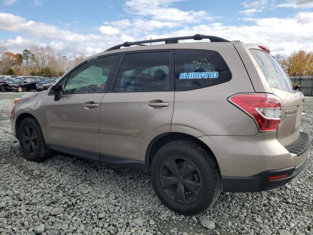 JF2SJABC1GH449770 - 2016 SUBARU FORESTER 2.5I TAN photo 2