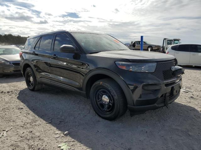 1FM5K8AW5LGC13079 - 2020 FORD EXPLORER POLICE INTERCEPTOR Schwarz Foto 4