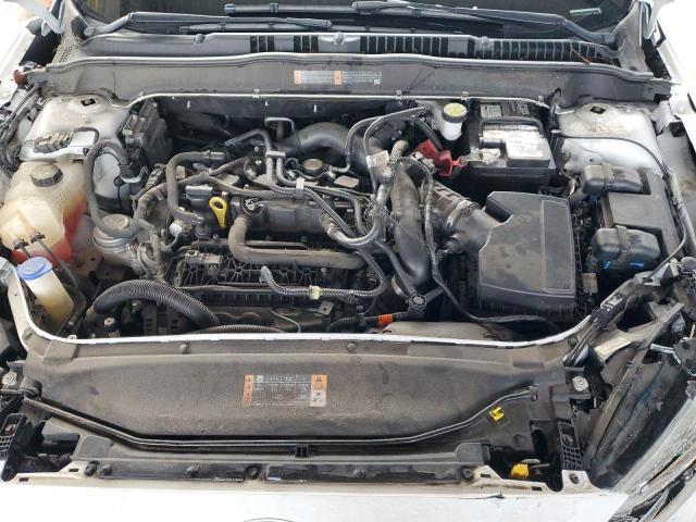 3FA6P0CD5KR150425 - 2019 FORD FUSION SEL WHITE photo 11