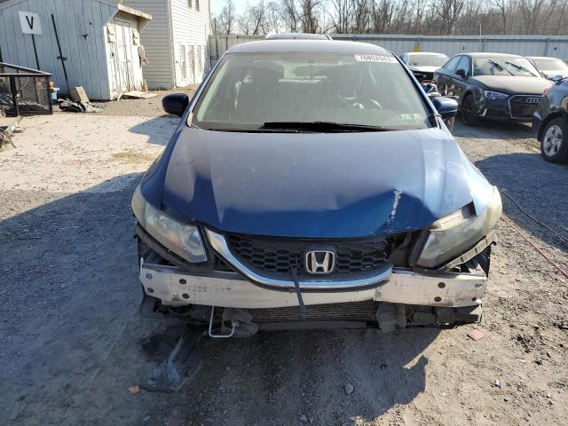 2HGFB2E54EH559110 - 2014 HONDA CIVIC LX BLUE photo 11