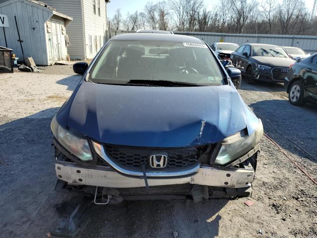 2HGFB2E54EH559110 - 2014 HONDA CIVIC LX BLUE photo 5