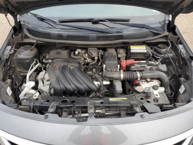 3N1CN7AP1KL876152 - 2019 NISSAN VERSA S GRAY photo 11