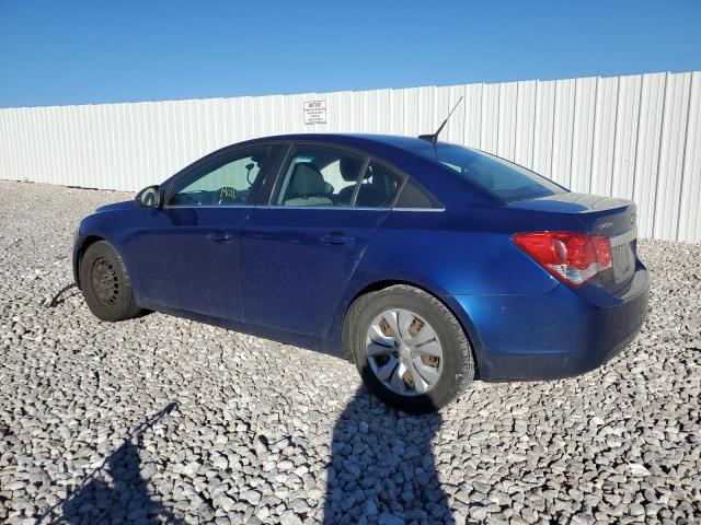 1G1PC5SH5C7195989 - 2012 CHEVROLET CRUZE LS BLUE photo 2