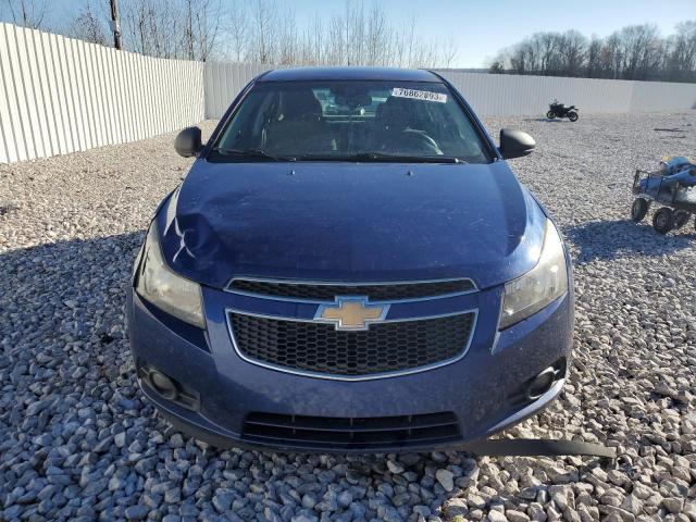 1G1PC5SH5C7195989 - 2012 CHEVROLET CRUZE LS BLUE photo 5