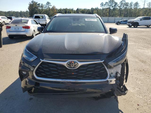 5TDHZRAH0NS555195 - 2022 TOYOTA HIGHLANDER XLE BLACK photo 5