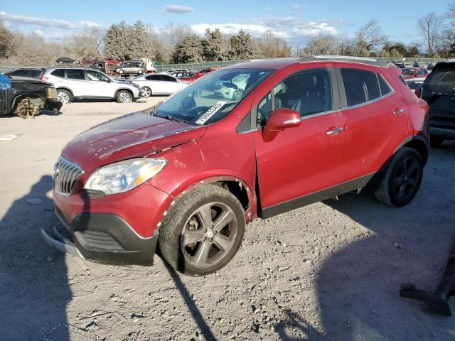 KL4CJASB6EB551876 - 2014 BUICK ENCORE MAROON photo 1