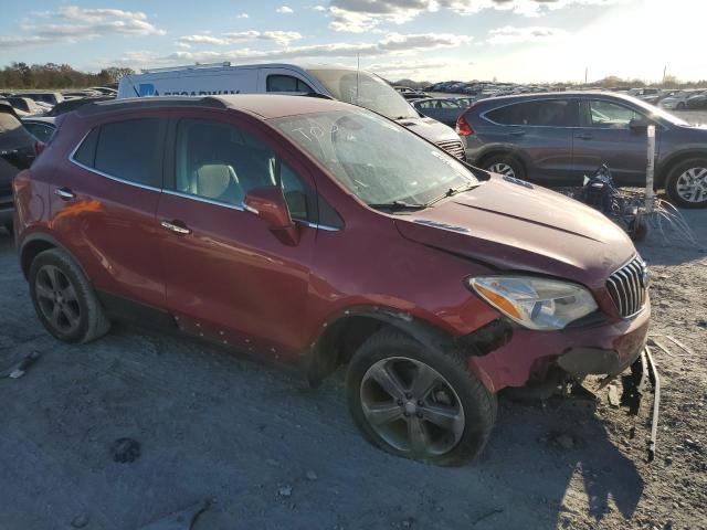 KL4CJASB6EB551876 - 2014 BUICK ENCORE MAROON photo 4