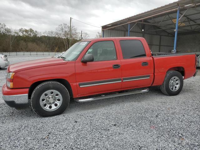 2GCEC13V771129619 - 2007 CHEVROLET SILVERADO C1500 CLASSIC CREW CAB RED photo 1