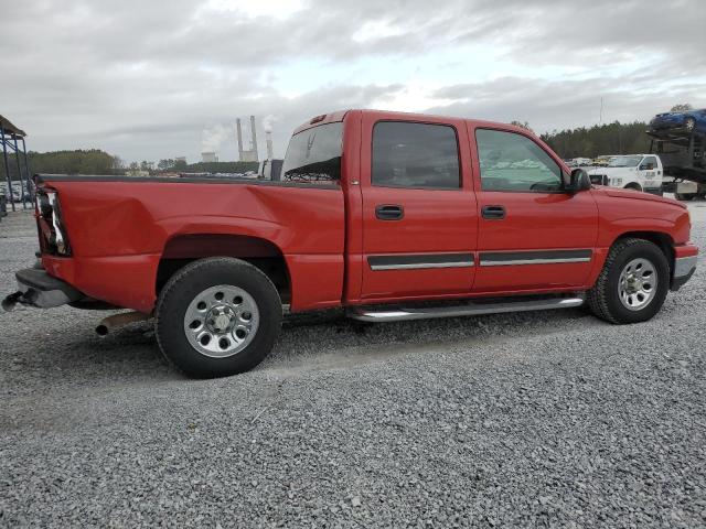 2GCEC13V771129619 - 2007 CHEVROLET SILVERADO C1500 CLASSIC CREW CAB RED photo 3