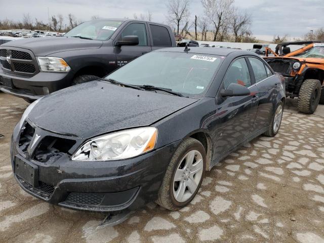 1G2ZJ57B194249278 - 2009 PONTIAC G6 BLACK photo 1