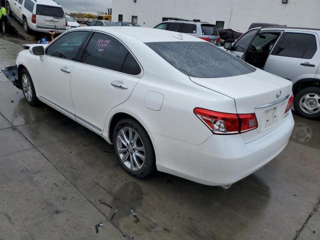 JTHBK1EG6B2472756 - 2011 LEXUS ES 350 WHITE photo 2