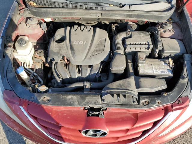 5NPEB4AC2BH124132 - 2011 HYUNDAI SONATA GLS RED photo 11