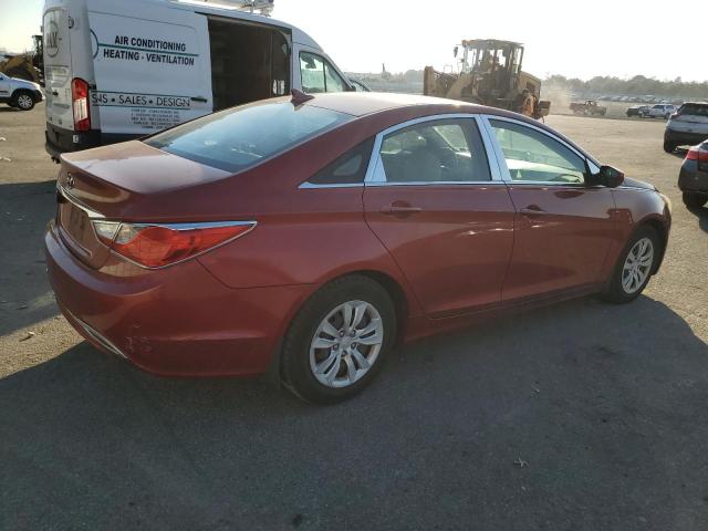 5NPEB4AC2BH124132 - 2011 HYUNDAI SONATA GLS RED photo 3