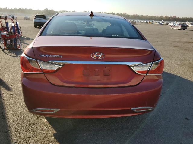 5NPEB4AC2BH124132 - 2011 HYUNDAI SONATA GLS RED photo 6