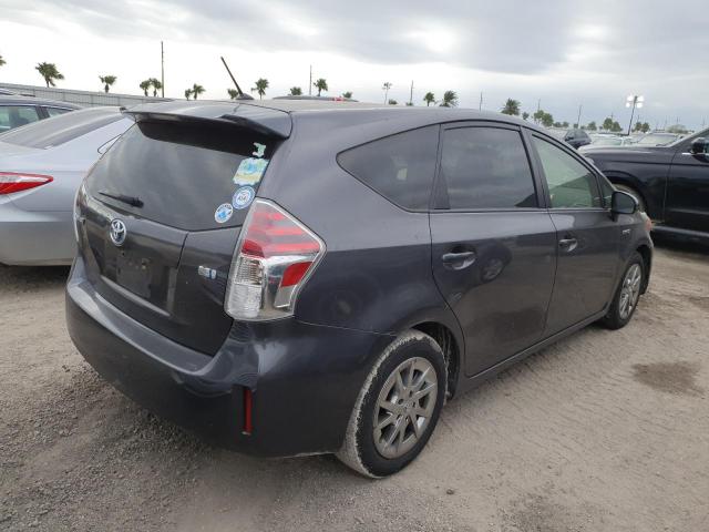 JTDZN3EU9FJ038335 - 2015 TOYOTA PRIUS V GRAY photo 3