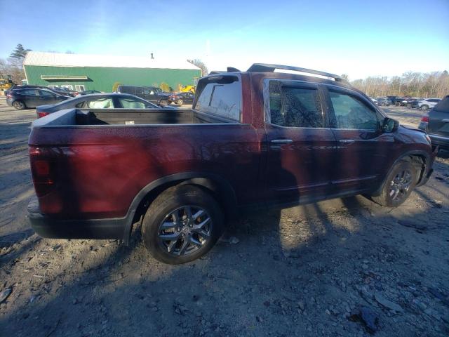 5FPYK3F76LB001668 - 2020 HONDA RIDGELINE RTL BURGUNDY photo 3