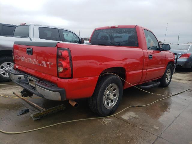 3GCEC14X46G148182 - 2006 CHEVROLET SILVERADO C1500 RED photo 3