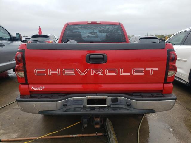 3GCEC14X46G148182 - 2006 CHEVROLET SILVERADO C1500 RED photo 6