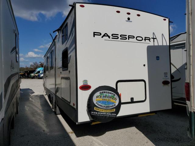 4YDTPPN25NK412760 - 2022 KEYSTONE PASSPORT WHITE photo 3