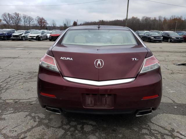 19UUA8F24CA040541 - 2012 ACURA TL BURGUNDY photo 6