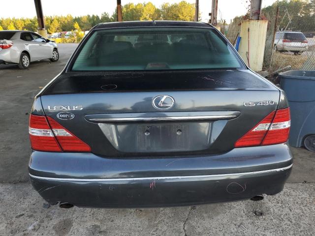 JTHBN36F440169448 - 2004 LEXUS LS 430 GRAY photo 6