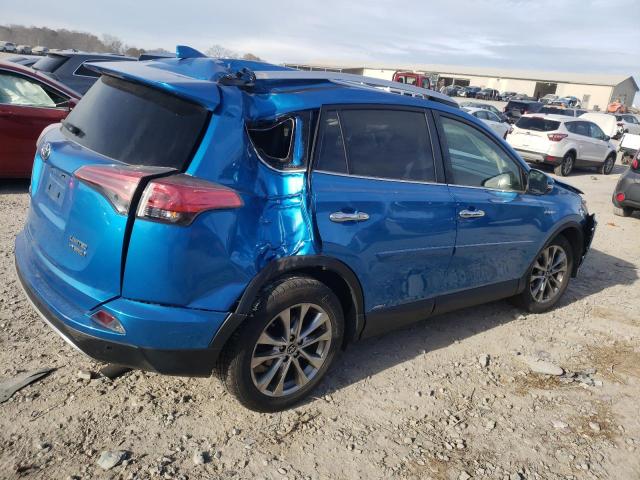 JTMDJREV2GD011110 - 2016 TOYOTA RAV4 HV LIMITED BLUE photo 3