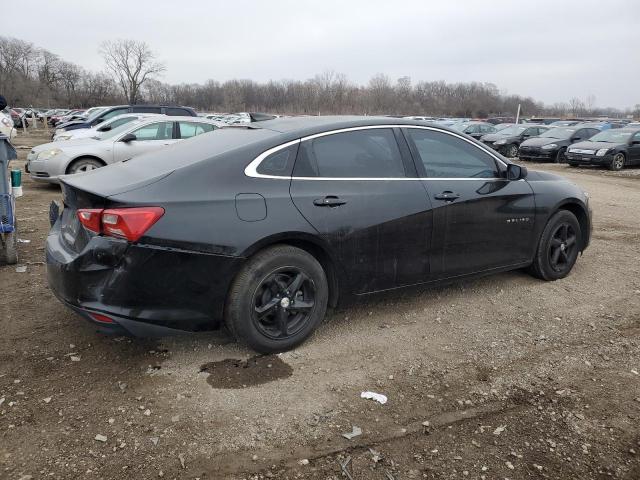 1G1ZB5ST1HF187126 - 2017 CHEVROLET MALIBU LS BLACK photo 3