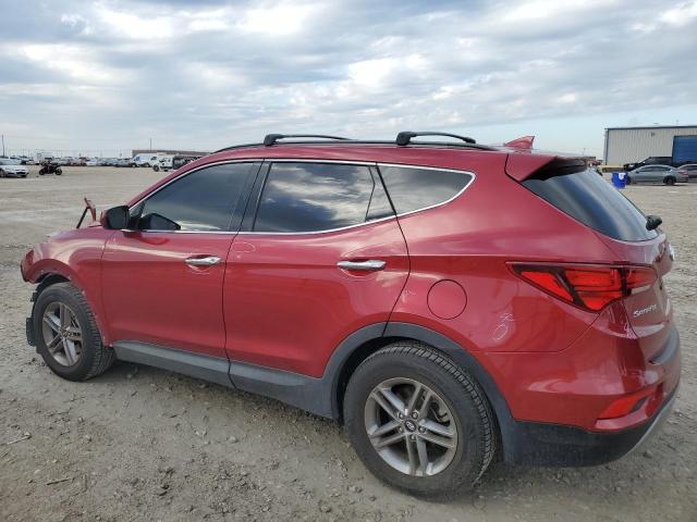 5XYZU3LBXHG446222 - 2017 HYUNDAI SANTA FE S RED photo 2