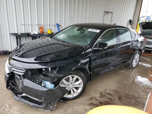 1G1105S34JU112179 - 2018 CHEVROLET IMPALA LT BLACK photo 1