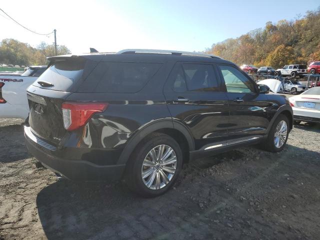 1FM5K8FW7MNA11379 - 2021 FORD EXPLORER LIMITED BLACK photo 3