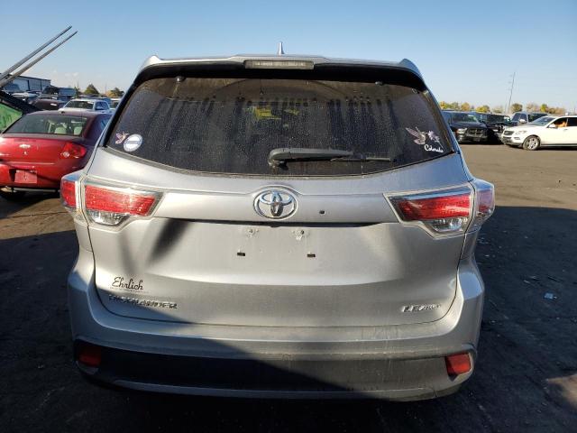 5TDBKRFH8FS160850 - 2015 TOYOTA HIGHLANDER LE SILVER photo 6