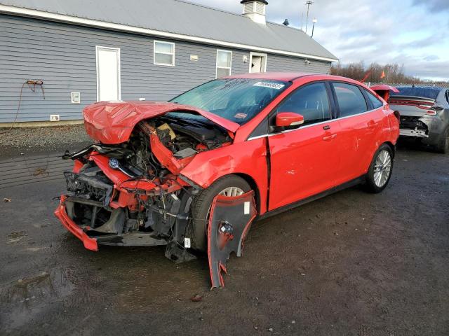 1FAHP3H25CL332479 - 2012 FORD FOCUS SEL RED photo 1