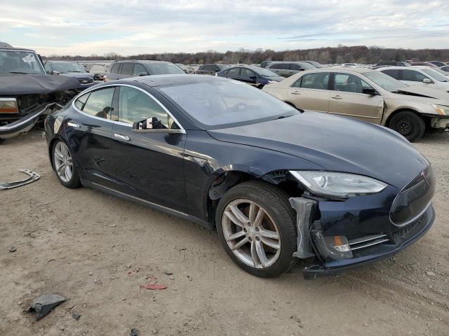 5YJSA1DN6DFP04194 - 2013 TESLA MODEL S Կապույտ լուսանկար 4