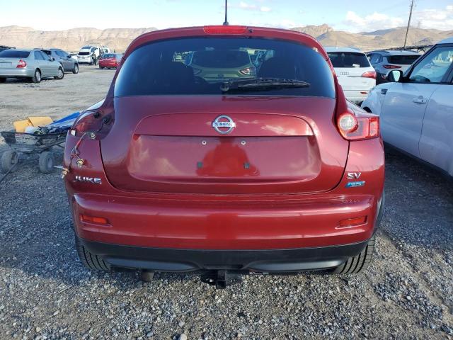 JN8AF5MR9ET450300 - 2014 NISSAN JUKE S MAROON photo 6