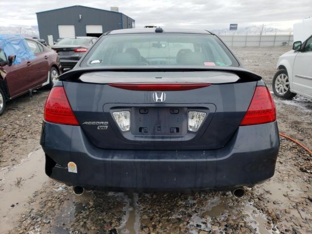 1HGCM66507A036509 - 2007 HONDA ACCORD EX CHARCOAL photo 6