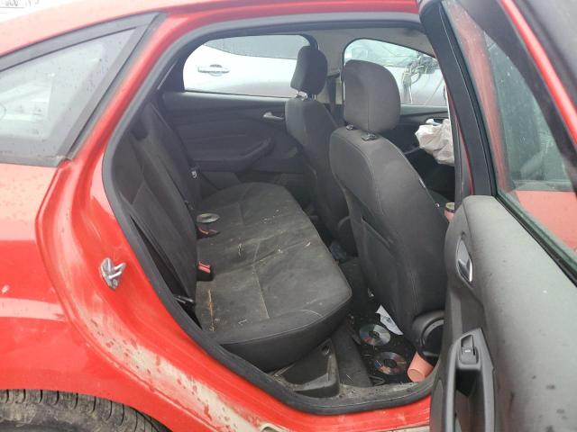 1FADP3F23GL281846 - 2016 FORD FOCUS SE RED photo 10