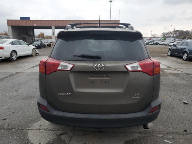 2T3BFREV9FW389497 - 2015 TOYOTA RAV4 LE BROWN photo 6