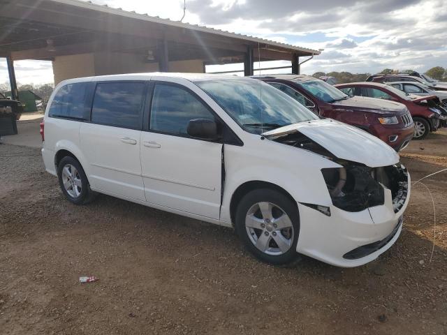 2C4RDGBG4DR754450 - 2013 DODGE CARAVAN SE WHITE photo 4